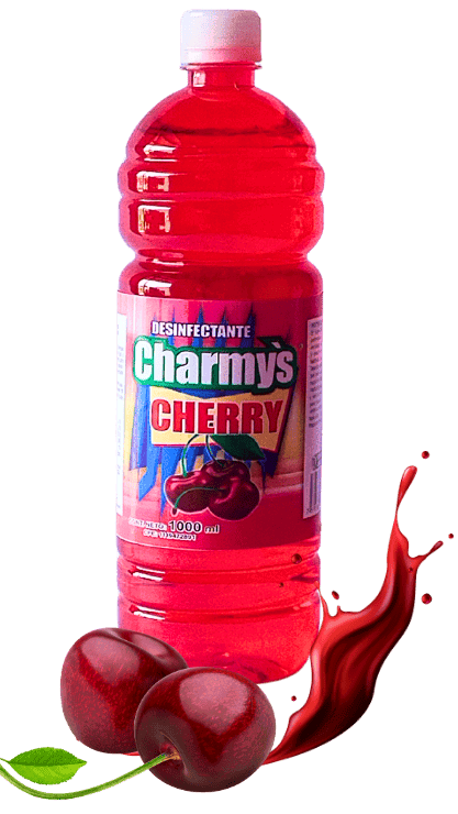 Cherry Charmys – Desinfectante concentrado con fragancia dulce para ambientes cerrados en Lara