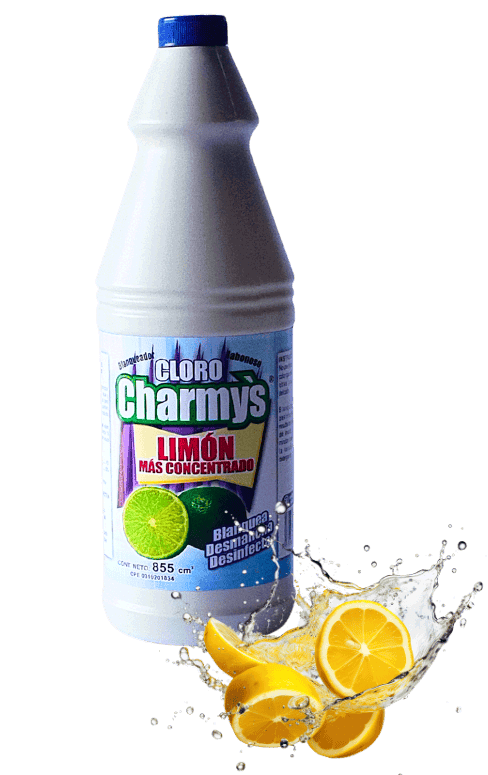 Cloro Limón Charmys – Desinfectante líquido para limpieza profunda en cocinas y baños en Lara